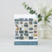 蜂の樹脂キャスト ポストカード (スタンド正面)