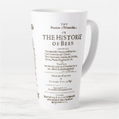 蜂の歴史 カフェラテマグ (右アングル)