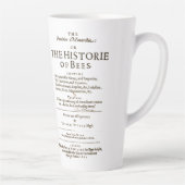 蜂の歴史 カフェラテマグ (右)