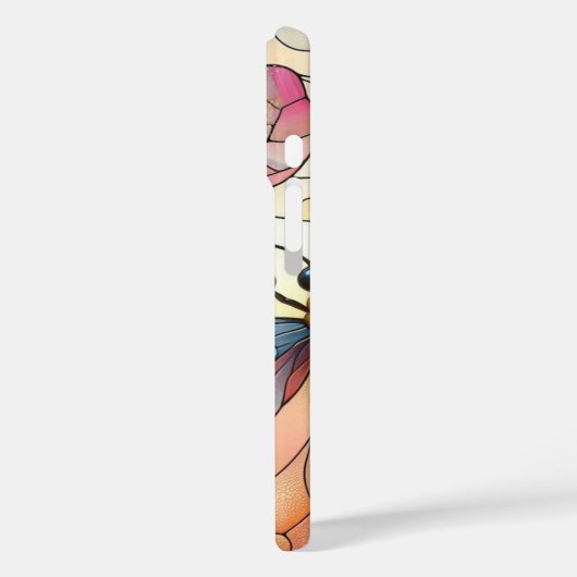 蜂の汚れガラス効果 Case-Mate iPhoneケース (裏面 / 左)