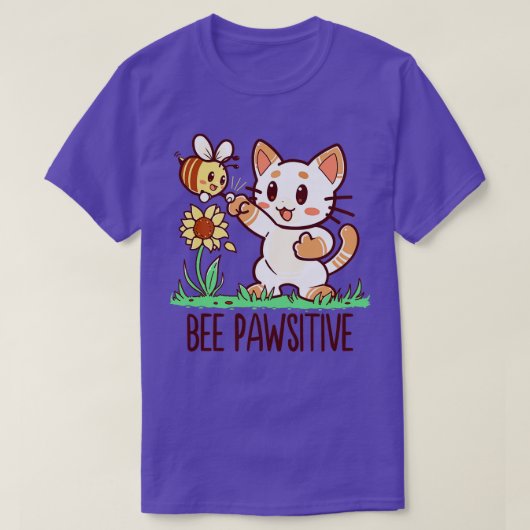 蜂の温和な Tシャツ (デザイン正面)