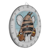 蜂の漫画 ダーツボード (正面左)