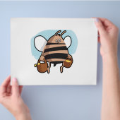 蜂の漫画 チラシ (手)