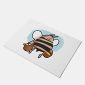 蜂の漫画 ドアマット (アングル)