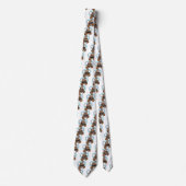 蜂の漫画 ネクタイ (正面)