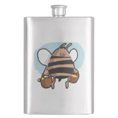 蜂の漫画 フラスク (正面)