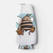 蜂の漫画 ボトルクーラー (正面)