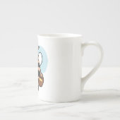 蜂の漫画 ボーンチャイナマグカップ (右)