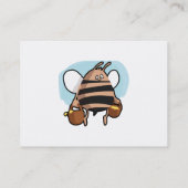 蜂の漫画 名刺 (裏面)