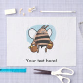 蜂の漫画 薄葉紙 (クラフト)