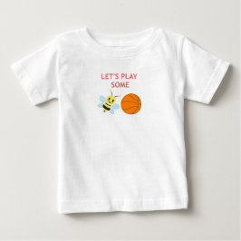 蜂の球のロンパース ベビーTシャツ