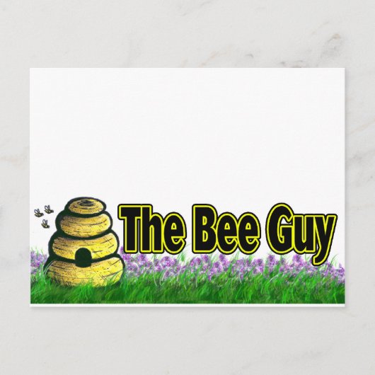 蜂の男 ポストカード (正面)