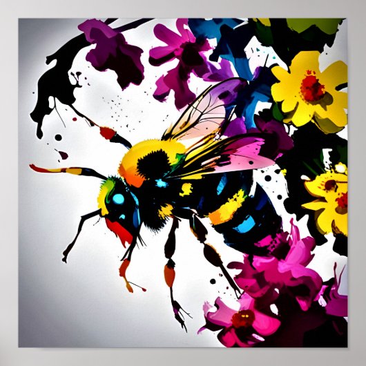 蜂の目を見張るポスター ポスター (正面)