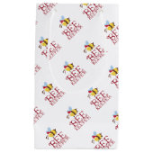 蜂の看守のクリスマスの版 スモールペーパーバッグ (正面)