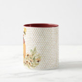 蜂の種類の蜂蜜ポット マグカップ (中央)