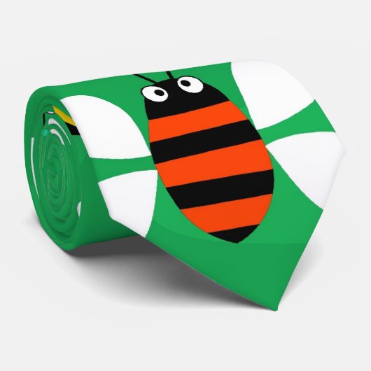 蜂の群れ ネクタイ (ロール)