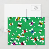 蜂の群れ ポストカード (正面/裏面)