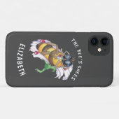 蜂の膝のカスタムCase-Mate iPhoneケース Case-Mate iPhoneケース (裏面(横))