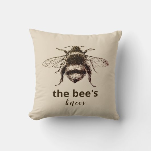蜂の膝 クッション (正面)