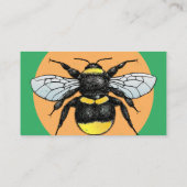 蜂の自然恋人の農家か庭師を救って下さい 名刺 (裏面)