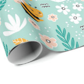 蜂の花葉 ラッピングペーパー (ロールコーナー)