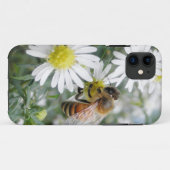 蜂の蜂蜜の蜂の野生の花の花のデイジーの写真 Case-Mate iPhoneケース (裏面(横))