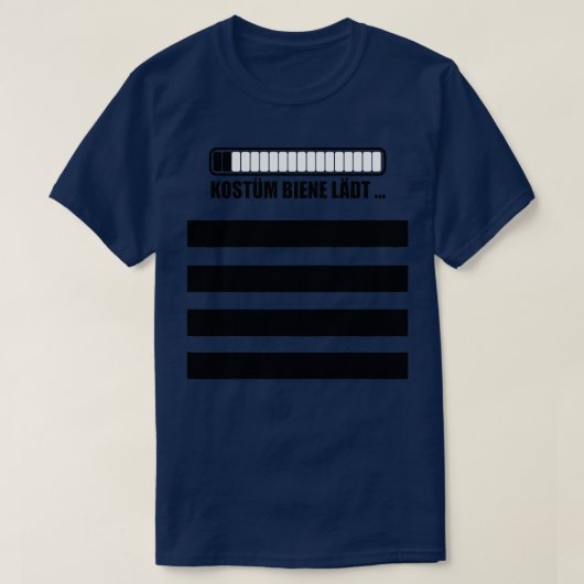 蜂の衣装ファンシー服 Tシャツ (デザイン正面)