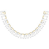 蜂の赤ちゃんシャワーのバナー バンティングフラッグ (全)