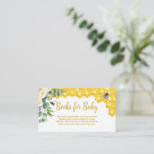 蜂の赤ちゃんシャワーブックベビーカード エンクロージャーカード (スタンド正面)