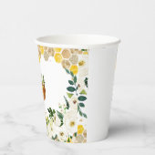 蜂の赤ちゃんシャワーママへビー男女兼用デコール 紙コップ (右)