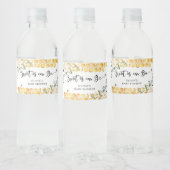 蜂の赤ちゃんシャワー水ボトルラベル ペットボトルラベル (ボトル)