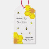 蜂の赤ちゃんシャワー ギフトタグ (正面)