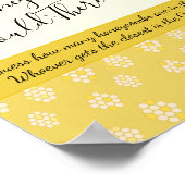 蜂の赤ん坊シャワーゲームはいくつハネコブを推測 ポスター (角)