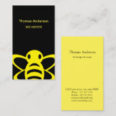 蜂の農場の蜂の看守 名刺 (正面/裏面)