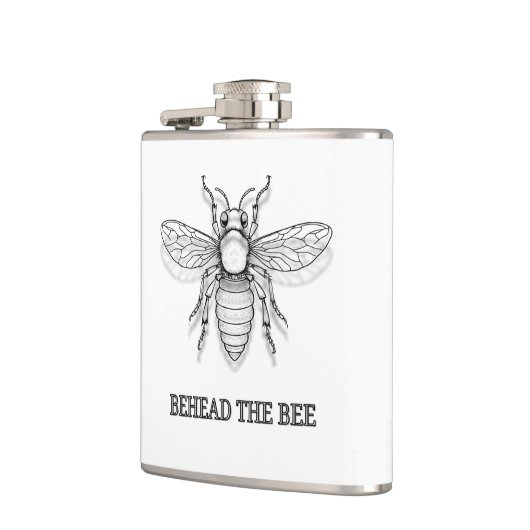 蜂の首を取る フラスク (左)