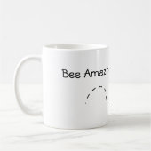 蜂の驚かせること コーヒーマグカップ (左)