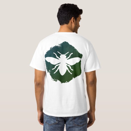 蜂のapisのmelliferaのligusticaを救って下さい tシャツ (裏面フル)
