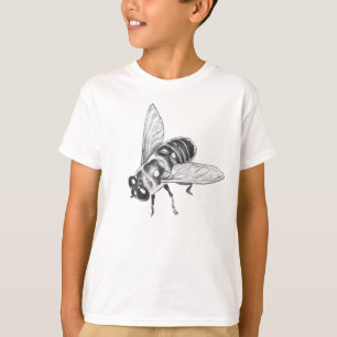 蜂のTシャツの子供の昆虫の芸術のワイシャツの子供の虫のワイシャツ Tシャツ