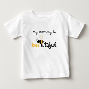 蜂のutifulお母さん ベビーTシャツ