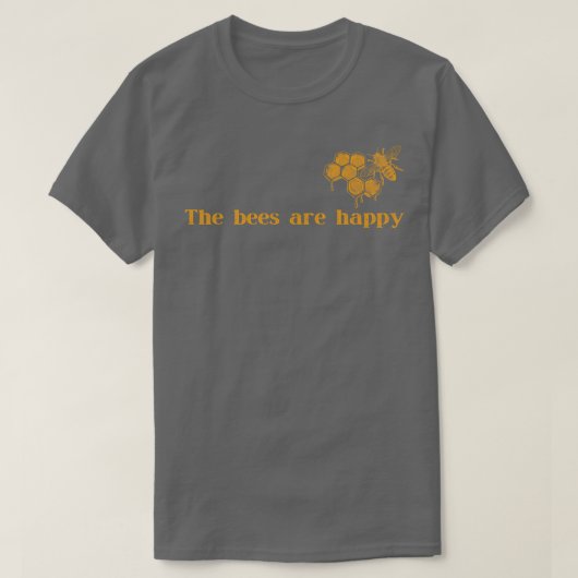 蜂は幸福なヴァルハイム Tシャツ (デザイン正面)