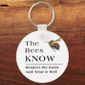 蜂は知っている キーホルダー (正面)