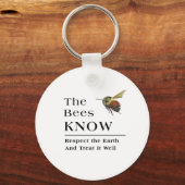 蜂は知っている キーホルダー (正面)