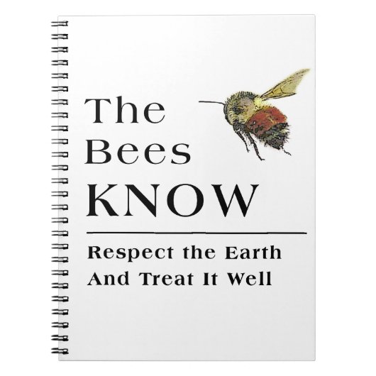 蜂は知っている ノートブック (正面)