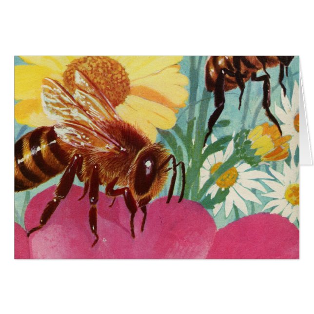 蜂は蜂蜜を作ります (正面横)