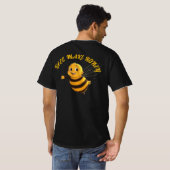 蜂は蜂蜜を作る Tシャツ (裏面フル)