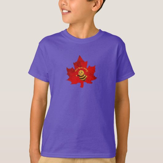 蜂は蜂蜜を作る Tシャツ (正面)
