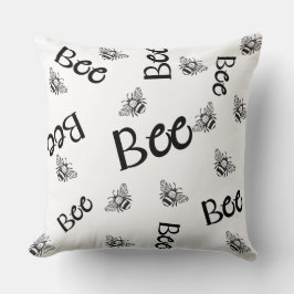 蜂は飛んでいる一面に群がる クッション