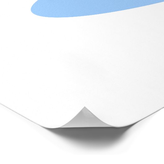 蜂ひざおもしろいのまわりに ポスター (角)