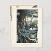 蜂ひざカフェはがき ポストカード (正面/裏面)