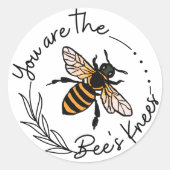 蜂ひざシール ラウンドシール (正面)